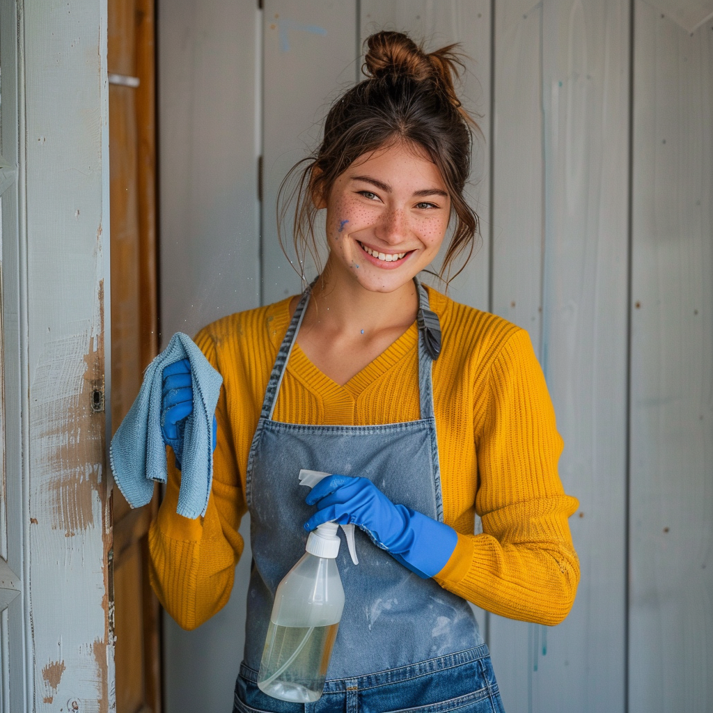 How to clean doors