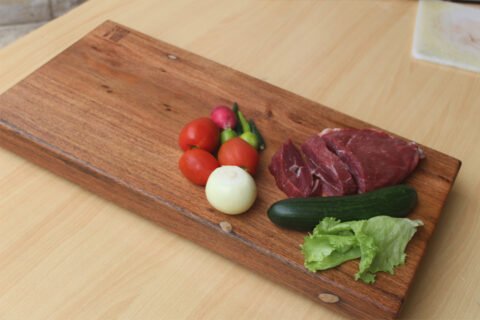 Acacia Wood Cutting Board 13" x 30" - Image 2