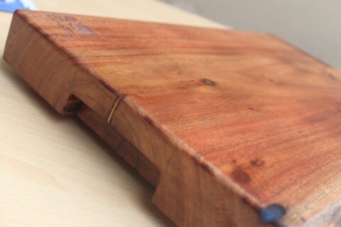 Acacia Live Edge Cutting Board 13" x 18" - Image 2