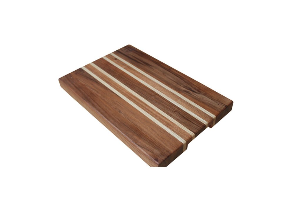 black cutting board