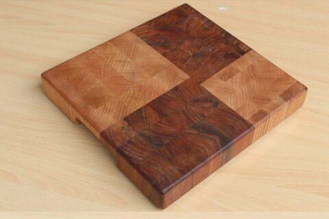 Butcher Block Cutting Board 12" X 12" - Image 2