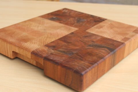 Butcher Block Cutting Board 12" X 12" - Image 3
