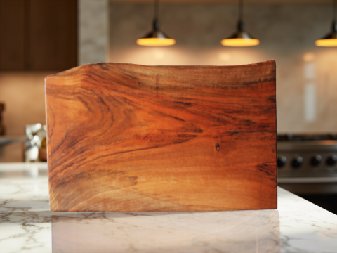 Live Edge Cutting Board Acacia Wood