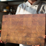 End Grain Cutting Board Acacia