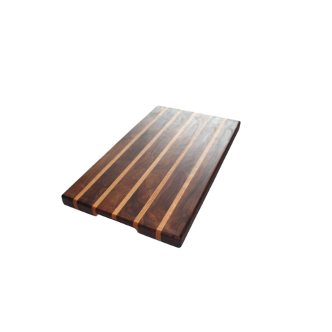 Black Wood Cutting Board