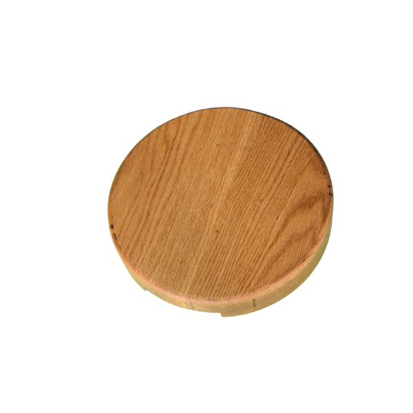 Round Shape Red Oak Cutting Board